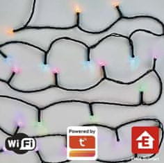 EMOS D4ZR01 GoSmart LED božićne lampice, 8 m, vanjske i unutarnje, RGB