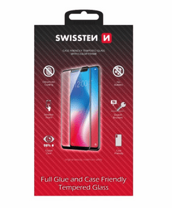 Swissten Case Friendly zaštitno staklo za Apple iPhone 15 Pro