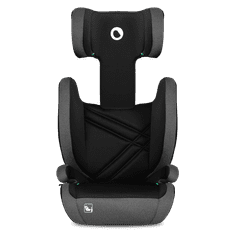 Lionelo HUGO i-size autosjedalica s ISOFIX sustavom, 100-150 cm, tamno siva