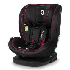 Lionelo HUGO i-size autosjedalica s ISOFIX sustavom, 40-150 cm, tamno crvena