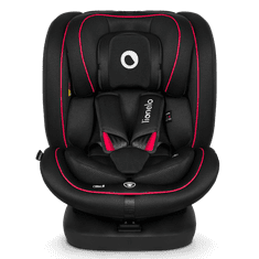 Lionelo HUGO i-size autosjedalica s ISOFIX sustavom, 40-150 cm, tamno crvena