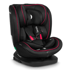 Lionelo HUGO i-size autosjedalica s ISOFIX sustavom, 40-150 cm, tamno crvena