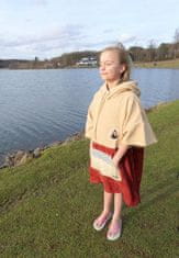 Wave Hawaii Dječji pončo Maxi, velur / pamuk