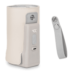 Lionelo Therm up GO PLUS putni grijač bočica s ugrađenom baterijom, bež