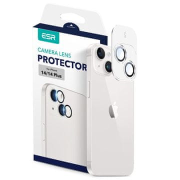ESR Camera Lens zaštitno staklo za kameru za iPhone 14 / 14 Plus / 15 / 15 Plus, crno
