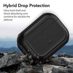 ESR Orbit Halolock MagSafe maska za Apple Airpods Pro 1 / 2, crno