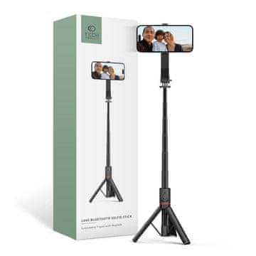 Tech-protect L04S bežični MagSafe selfie stick, crno