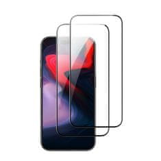 ESR Screen Protector 2x zaštitno staklo za iPhone 15 Pro, crno