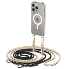 Tech-protect FlexAir Chain MagSafe maska za iPhone 15 Pro, crno/bež
