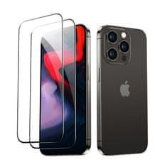 ESR Screen Protector 2x zaštitno staklo za iPhone 15 Pro, crno