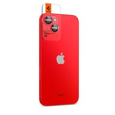 Spigen Ez Fit Optik 2x zaštitno staklo za kameru za iPhone 14 / 14 Plus / 15 / 15 Plus, crvena
