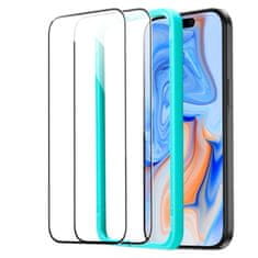 ESR Screen Protector 2x zaštitno staklo za iPhone 15, crno