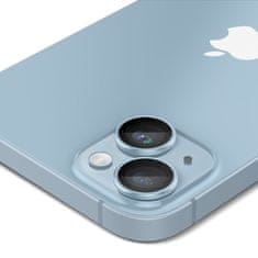 Spigen Ez Fit Optik 2x zaštitno staklo za kameru za iPhone 14 / 14 Plus / 15 / 15 Plus, plava