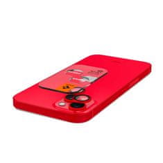 Spigen Ez Fit Optik 2x zaštitno staklo za kameru za iPhone 14 / 14 Plus / 15 / 15 Plus, crvena
