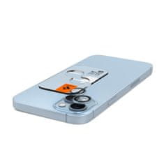 Spigen Ez Fit Optik 2x zaštitno staklo za kameru za iPhone 14 / 14 Plus / 15 / 15 Plus, plava
