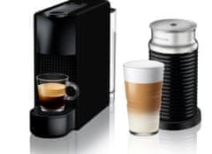 Nespresso Essenza Mini aparat za kavu + Aeroccino, crna