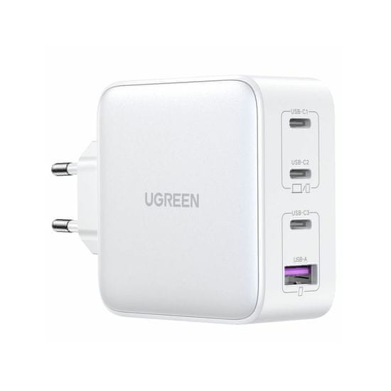 Ugreen CD226 Nexode 4-portni PD GaN 100W EU punjač, ​​bijela (15337)