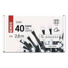 EMOS D4FC01 LED božićne lampice, 2,8 m, hladno bijela