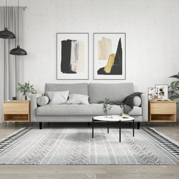 Vidaxl Klub stolići, set od 2, hrast Sonoma, 50x46x50 cm