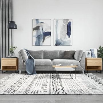 Vidaxl Klub stolići, set od 2, hrast Sonoma, 50x46x50 cm