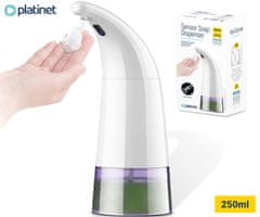 Platinet PHS280 automatski dozator sapuna sa senzorom, 250 ml, bijela