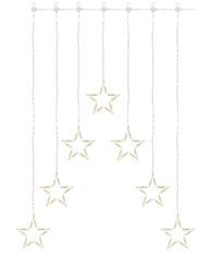 EMOS DCGW14 LED božićna zavjesa - 7 zvjezdica, 67 x 125 cm, toplo bijela