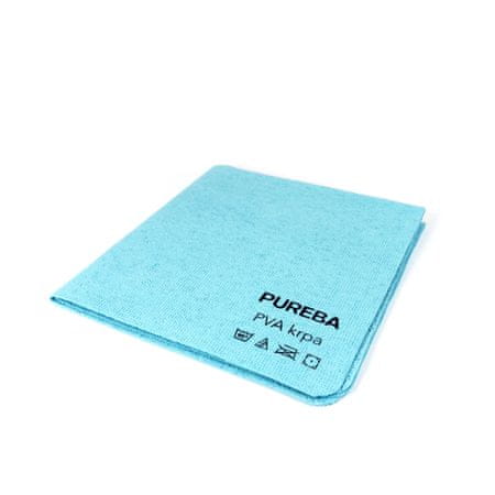  Pureba netkana PVA krpa od mikrovlakana, plava, 35 x 38 cm, 3/1