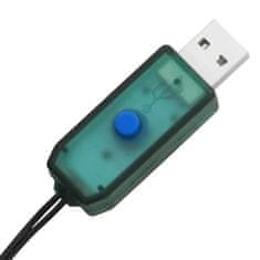 Vidaxl Umjetno osvijetljeno božićno drvce s 45 LED i snijegom 90 cm