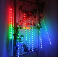 Malatec Novogodišnja svjetla za svijeće 50cm 288 LED RGB multi -obojena