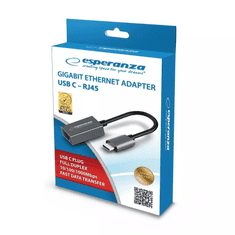 Esperanza Mrežni adapter Esperanza USB 3.0 Typ C na RJ45 10/100/1000