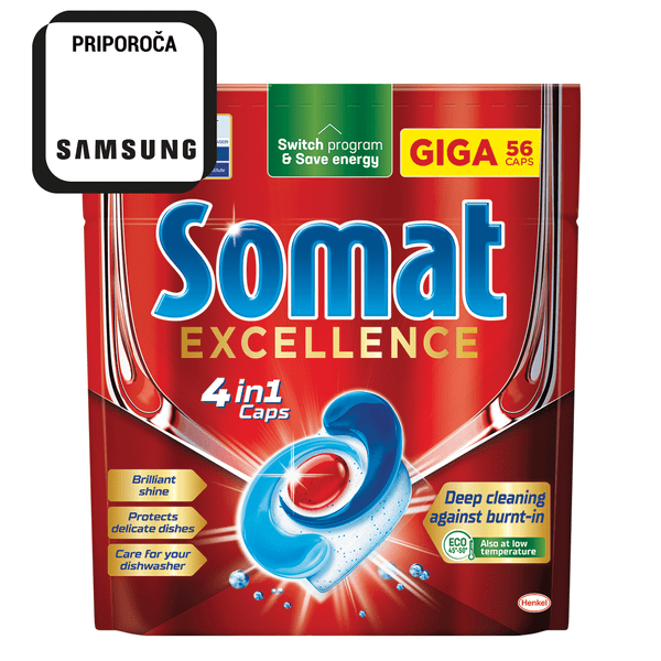  Somat Excellence 4u1 tablete za perilicu posuđa, 56/1 