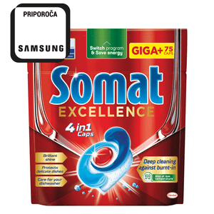  Somat Excellence 4u1 tablete za perilicu posuđa, 75/1  