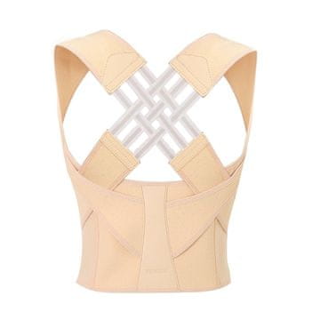 Netscroll Korektor držanja za leđa, podesiv i diskretan, pojas za pravilno držanje, ublažava bolove u leđima i ramenima, za svakodnevnu upotrebu, CorrectPosture