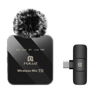 Puluz PU648 Lavalier mikrofon USB-C, crno