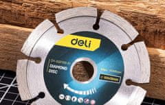 Deli Tools Dijamantna ploča za rezanje segmenata 100x16 mm