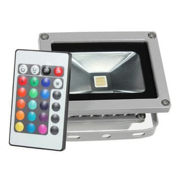aptel Vanjski LED RGB reflektor + daljinski upravljač 10W IP65