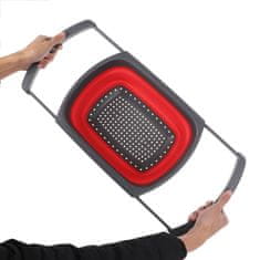 aptel Silikonski savijanje cjedilo 27 cm podesive ručke