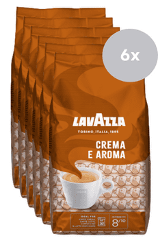 Lavazza Crema e Aroma kava u zrnu, 6 x 1kg