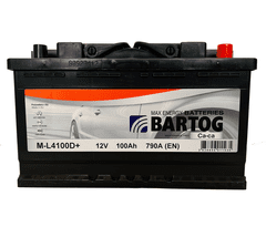 Bxtreme M-L4100D+ akumulator, 100 Ah, D+, 790 A(EN), 310 x 175 x 190 mm