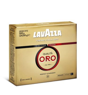  Lavazza mljevena kava Qualitá Oro, 2 x 250 g 