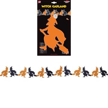 Widmann Halloween Girlanda s Vješticama 3 M