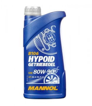 Mannol HYPOID OIL 80W90 1L API GL4/5 LS/ MIL-L-2105 D