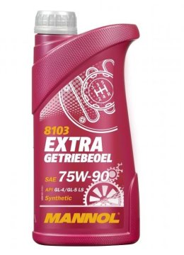 Mannol SINTETIČKO ULJE SAE 75W90 API GL4/5 LS, MIL-L-2105 D 1L