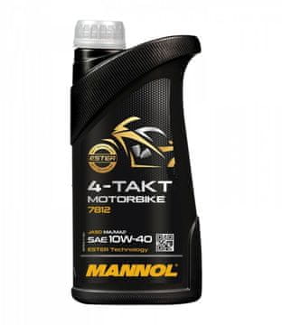 Mannol ULJE 10W40 1L MOTOCIKL 4T ESTER TECHNOLOGY SL / JASO MA/MA2 / PLASTIČNA AMBALAŽA