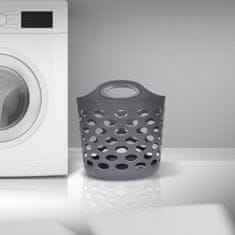 5Five® Kanta za rublje Flex siva, 28 l