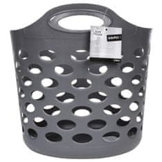 5Five® Kanta za rublje Flex siva, 28 l