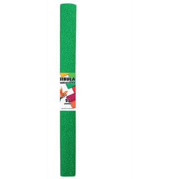 BTS Zeleni školski krep papir 50 x 200 cm