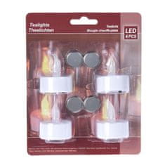 Aroma Di Rogito Set od 4 LED svijeće za čajne lampice