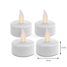 Aroma Di Rogito Set od 4 LED svijeće za čajne lampice