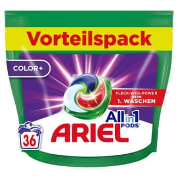 Ariel Kapsule za pranje rublja Color+, 36 pranja